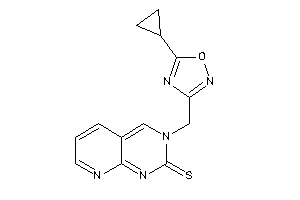 3-[(5-cyclopropyl-1,2,4-oxadiazol-3-yl)methyl]pyrido[2,3-d]pyrimidine-2-thione