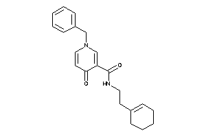 1-benzyl-N-(2-cyclohexen-1-ylethyl)-4-keto-nicotinamide