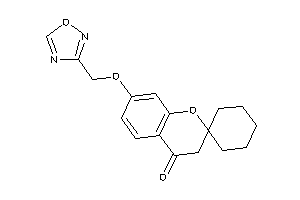 Image of 7-(1,2,4-oxadiazol-3-ylmethoxy)spiro[chroman-2,1'-cyclohexane]-4-one