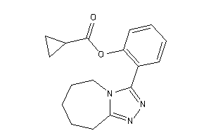 Cyclopropanecarboxylic Acid [2-(6,7,8,9-tetrahydro-5H-[1,2,4]triazolo[4,3-a]azepin-3-yl)phenyl] Ester