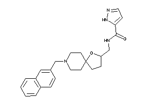 Image of N-[[8-(2-naphthylmethyl)-4-oxa-8-azaspiro[4.5]decan-3-yl]methyl]-1H-pyrazole-5-carboxamide