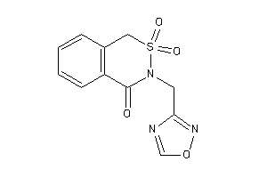 2,2-diketo-3-(1,2,4-oxadiazol-3-ylmethyl)-1H-benzo[d]thiazin-4-one