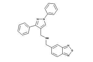 Benzofurazan-5-ylmethyl-[(1,3-diphenylpyrazol-4-yl)methyl]amine