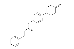 Image of 3-phenylpropionic Acid [4-(4-ketocyclohexyl)phenyl] Ester