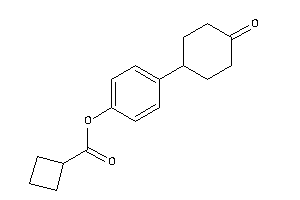 Cyclobutanecarboxylic Acid [4-(4-ketocyclohexyl)phenyl] Ester