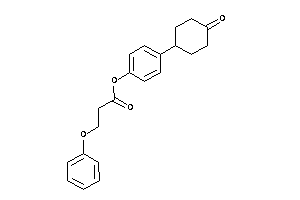 3-phenoxypropionic Acid [4-(4-ketocyclohexyl)phenyl] Ester