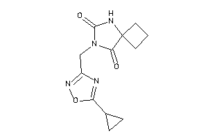 Image of 7-[(5-cyclopropyl-1,2,4-oxadiazol-3-yl)methyl]-5,7-diazaspiro[3.4]octane-6,8-quinone