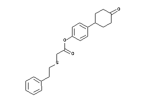 Image of 2-(phenethylthio)acetic Acid [4-(4-ketocyclohexyl)phenyl] Ester