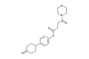 4-keto-4-morpholino-butyric Acid [4-(4-ketocyclohexyl)phenyl] Ester