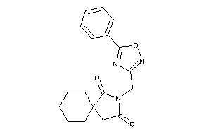 3-[(5-phenyl-1,2,4-oxadiazol-3-yl)methyl]-3-azaspiro[4.5]decane-2,4-quinone