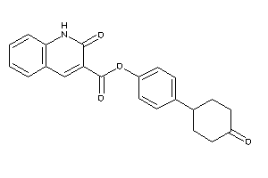 2-keto-1H-quinoline-3-carboxylic Acid [4-(4-ketocyclohexyl)phenyl] Ester