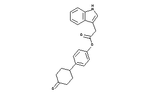 2-(1H-indol-3-yl)acetic Acid [4-(4-ketocyclohexyl)phenyl] Ester