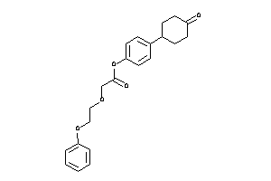 2-(2-phenoxyethoxy)acetic Acid [4-(4-ketocyclohexyl)phenyl] Ester