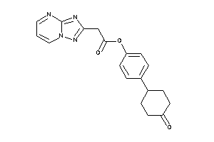 2-([1,2,4]triazolo[1,5-a]pyrimidin-2-yl)acetic Acid [4-(4-ketocyclohexyl)phenyl] Ester