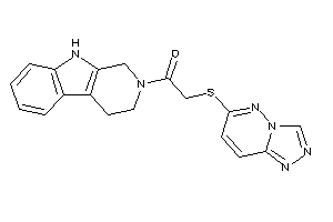 Image of 1-(1,3,4,9-tetrahydro-$b-carbolin-2-yl)-2-([1,2,4]triazolo[3,4-f]pyridazin-6-ylthio)ethanone