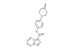 Pyrazolo[1,5-a]pyrimidine-3-carboxylic Acid [4-(4-ketocyclohexyl)phenyl] Ester