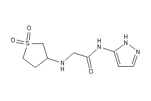 2-[(1,1-diketothiolan-3-yl)amino]-N-(1H-pyrazol-5-yl)acetamide