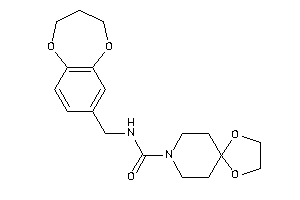 N-(3,4-dihydro-2H-1,5-benzodioxepin-7-ylmethyl)-1,4-dioxa-8-azaspiro[4.5]decane-8-carboxamide