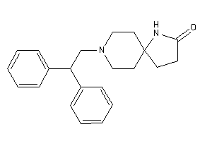 8-(2,2-diphenylethyl)-4,8-diazaspiro[4.5]decan-3-one