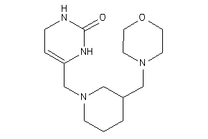 6-[[3-(morpholinomethyl)piperidino]methyl]-3,4-dihydro-1H-pyrimidin-2-one