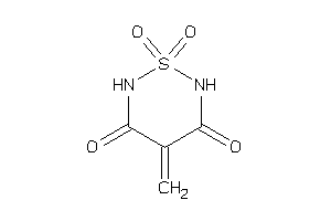 1,1-diketo-4-methylene-1,2,6-thiadiazinane-3,5-quinone