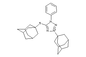 3-(1-adamantyl)-5-(1-adamantylthio)-1-phenyl-tetrazol-3-ium