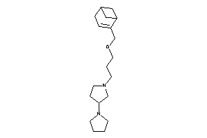 1-[3-(4-bicyclo[3.1.1]hept-3-enylmethoxy)propyl]-3-pyrrolidino-pyrrolidine