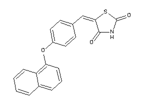 5-[4-(1-naphthoxy)benzylidene]thiazolidine-2,4-quinone