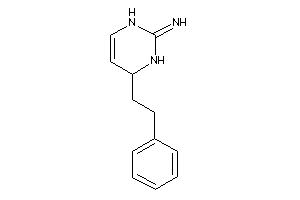 (4-phenethyl-3,4-dihydro-1H-pyrimidin-2-ylidene)amine