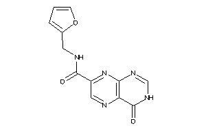 Image of N-(2-furfuryl)-4-keto-3H-pteridine-7-carboxamide