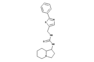 1-indolizidin-1-yl-3-[(2-phenylthiazol-5-yl)methyl]urea