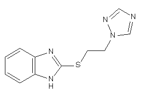 2-[2-(1,2,4-triazol-1-yl)ethylthio]-1H-benzimidazole