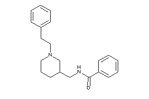 N-[(1-phenethyl-3-piperidyl)methyl]benzamide