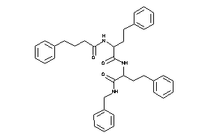 N-[1-(benzylcarbamoyl)-3-phenyl-propyl]-4-phenyl-2-(4-phenylbutanoylamino)butyramide