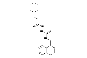 1-(3-cyclohexylpropanoylamino)-3-(isochroman-1-ylmethyl)urea