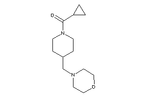 Cyclopropyl-[4-(morpholinomethyl)piperidino]methanone