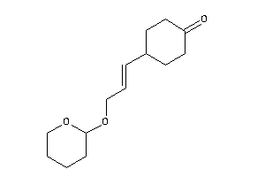 4-(3-tetrahydropyran-2-yloxyprop-1-enyl)cyclohexanone