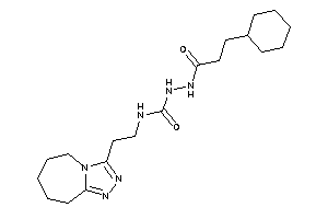 1-(3-cyclohexylpropanoylamino)-3-[2-(6,7,8,9-tetrahydro-5H-[1,2,4]triazolo[4,3-a]azepin-3-yl)ethyl]urea