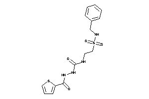 1-[2-(benzylsulfamoyl)ethyl]-3-(2-thenoylamino)urea