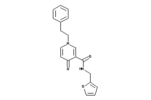 N-(2-furfuryl)-4-keto-1-phenethyl-nicotinamide