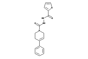 4-phenyl-N'-(2-thenoyl)-3,6-dihydro-2H-pyridine-1-carbohydrazide