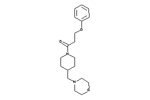 1-[4-(morpholinomethyl)piperidino]-3-phenoxy-propan-1-one