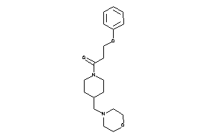 Image of 1-[4-(morpholinomethyl)piperidino]-3-phenoxy-propan-1-one