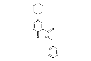 N-benzyl-1-cyclohexyl-4-keto-nicotinamide