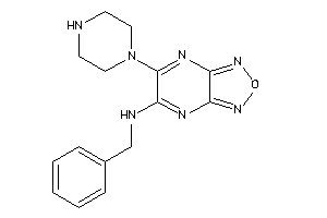 Image of Benzyl-(6-piperazinofurazano[3,4-b]pyrazin-5-yl)amine