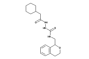 1-[(2-cyclohexylacetyl)amino]-3-(isochroman-1-ylmethyl)urea