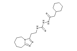 1-[(2-cyclohexylacetyl)amino]-3-[2-(6,7,8,9-tetrahydro-5H-[1,2,4]triazolo[4,3-a]azepin-3-yl)ethyl]urea