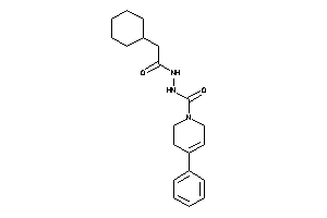 N'-(2-cyclohexylacetyl)-4-phenyl-3,6-dihydro-2H-pyridine-1-carbohydrazide