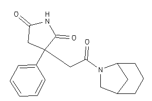 3-[2-(6-azabicyclo[3.2.1]octan-6-yl)-2-keto-ethyl]-3-phenyl-pyrrolidine-2,5-quinone