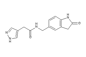 N-[(2-ketoindolin-5-yl)methyl]-2-(1H-pyrazol-4-yl)acetamide